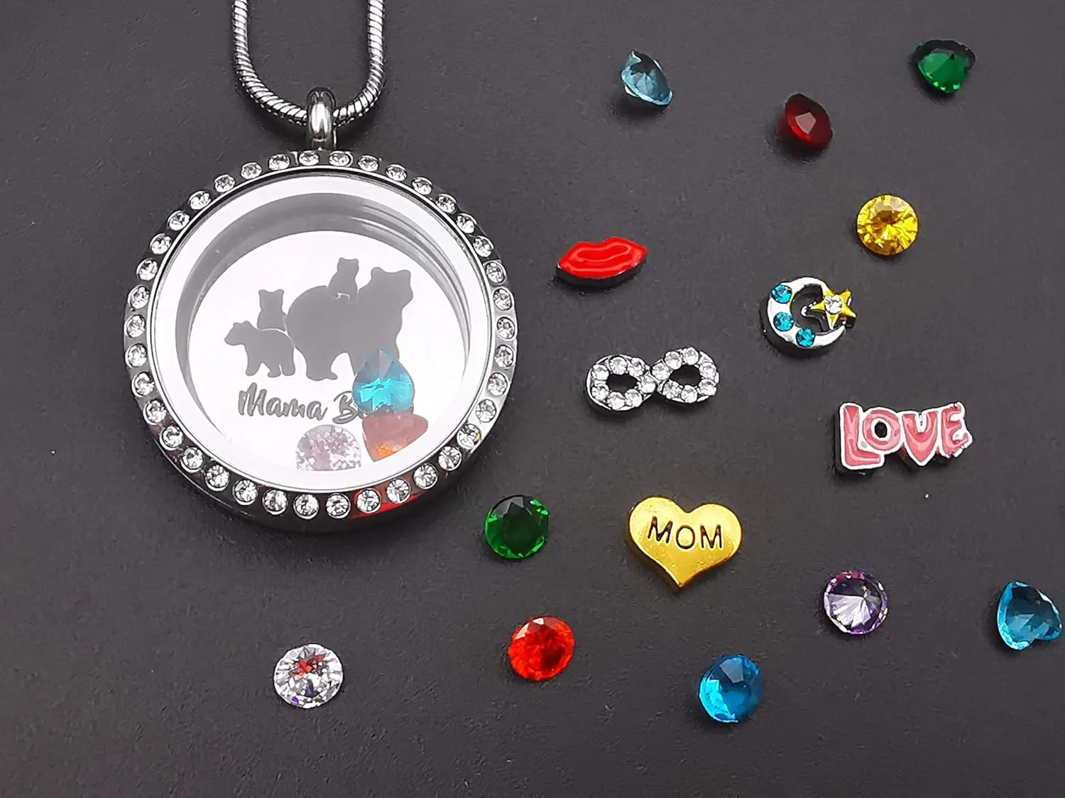 Mama Bear Floating Locket