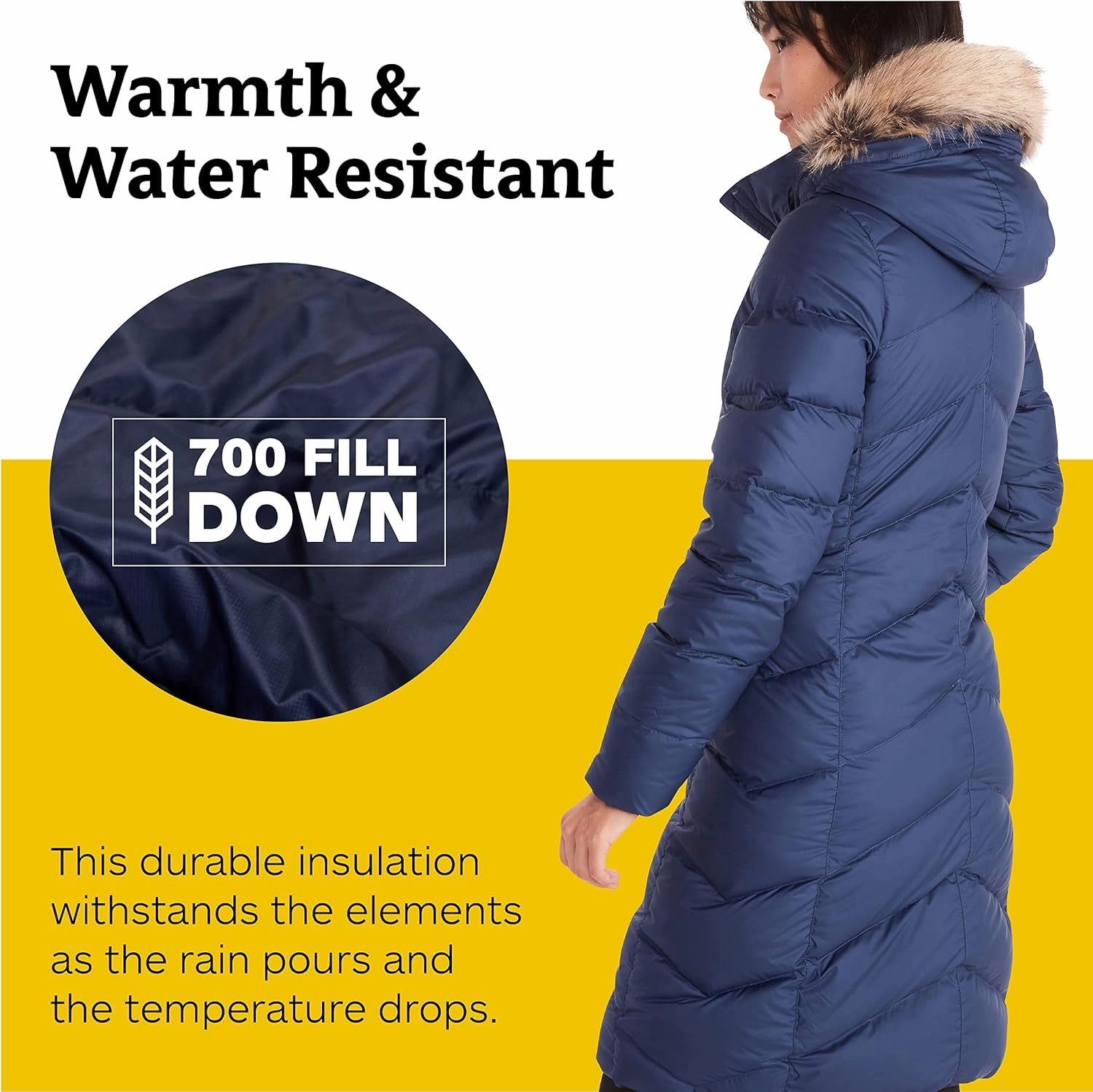 Marmot Women's Montreaux Full-Length Down Puffer Coat