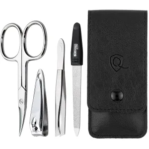 marQus manicure set 4-piece travel set with file from Solingen nail care set nail scissors set and nail set