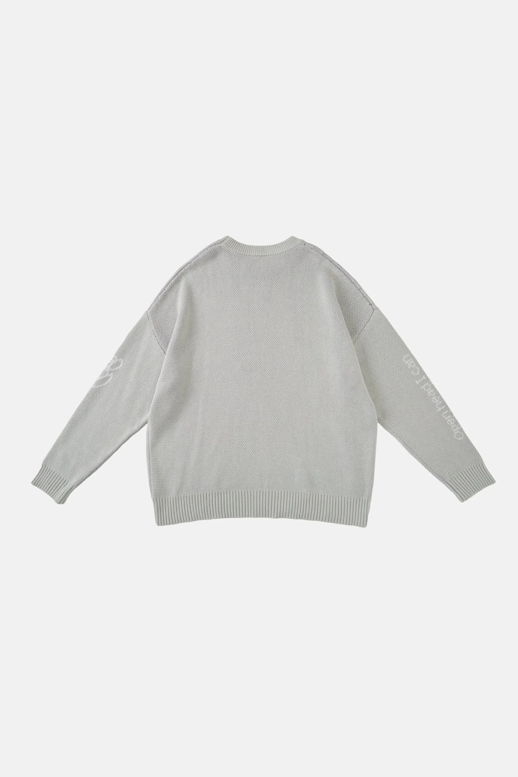 MEDM PAINTED LETTER SWEATER