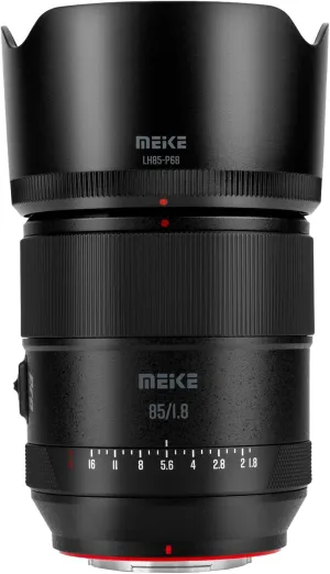 Meike 85mm F1.8 Pro Auto Focus Medium Telephoto STM Stepping Motor Full Frame High Resolution 8K Portrait Lens Compatible with Fujifilm X Mount Cameras X-T1 X-T2 X-T3 X-T4 X-T5 X-T10 X-T20 X-T100