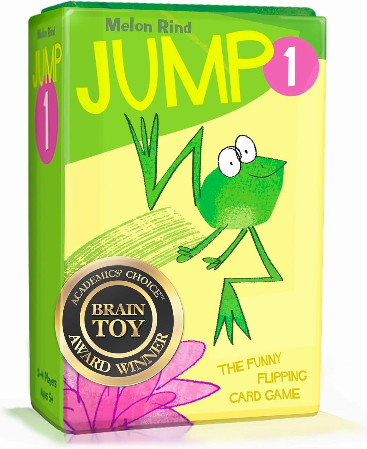 Melon Rind Jump 1, Math Game for Kids Learning Adding and Subtracting by 1, Lively, Card Game, Quick Activity for Boosting Math Confidence, Easy Screenless Fun, Perfect for Kindergarteners, Ages 5 