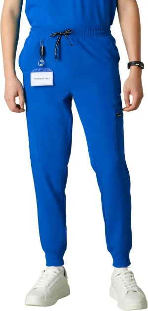 Members Only London Drawstring Men's Jogger Pants, Medical Scrubs Set, Hospital Scrub Pants