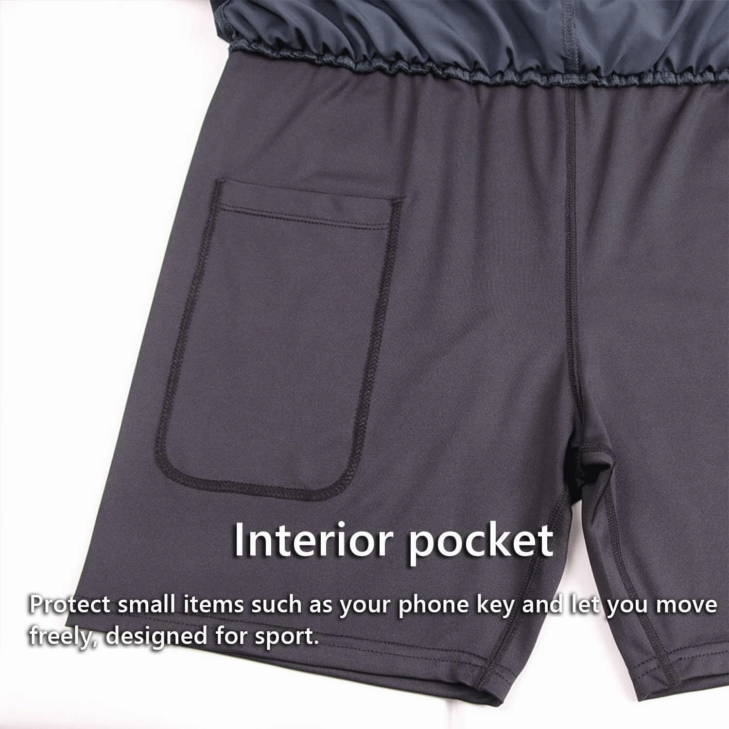 Men's Running Shorts 2 in 1 Short Gym Athletic Outdoor Jogging Workout Training Shorts