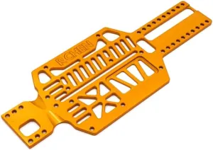Metal Adjustable Wheelbase Chassis Frame For Mini-Q Q9 Mini-Q9 1/28 RC Car Upgrade Parts Accessories - (Color: yellow)