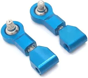 Metal Upgrade Modification Adjustable Upper Swing Arm for Mosquito Car 1/28 MINI-Q8 MINI-Q9 RC Car Parts(Sky Blue)