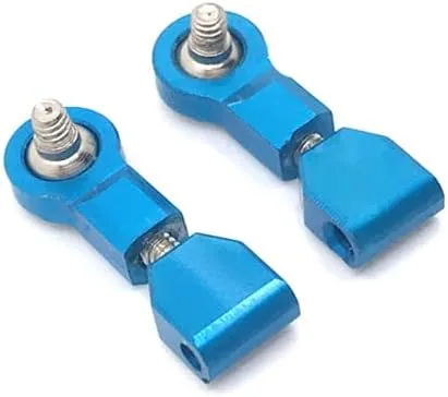 Metal Upgrade Modification Adjustable Upper Swing Arm for Mosquito Car 1/28 MINI-Q8 MINI-Q9 RC Car Parts(Sky Blue)