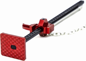 Metal Hi-Lift Adjustable Jack Tool for 1/10 Axial SCX10 D90 Defender RC Crawler Car