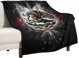 Mexico Blanket Fleece Blanket Throw Blanket, Bed, Camping, Travel, & Car Use All Seasons Suitable-C3-40x50
