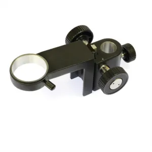 Microscope Observation Heavy Duty 50mm Adjustable Monocular Gear Ring Holder Zoom Lens Video Microscope Stand Part Holder Support Ring