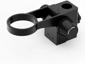 Microscope Observation White/Black 76MM Diameter Adjustable Microscope Stand Holder Focusing Bracket Stereo Zoom Trinocular Binocular Articulating Arm Gear Parts(Black)