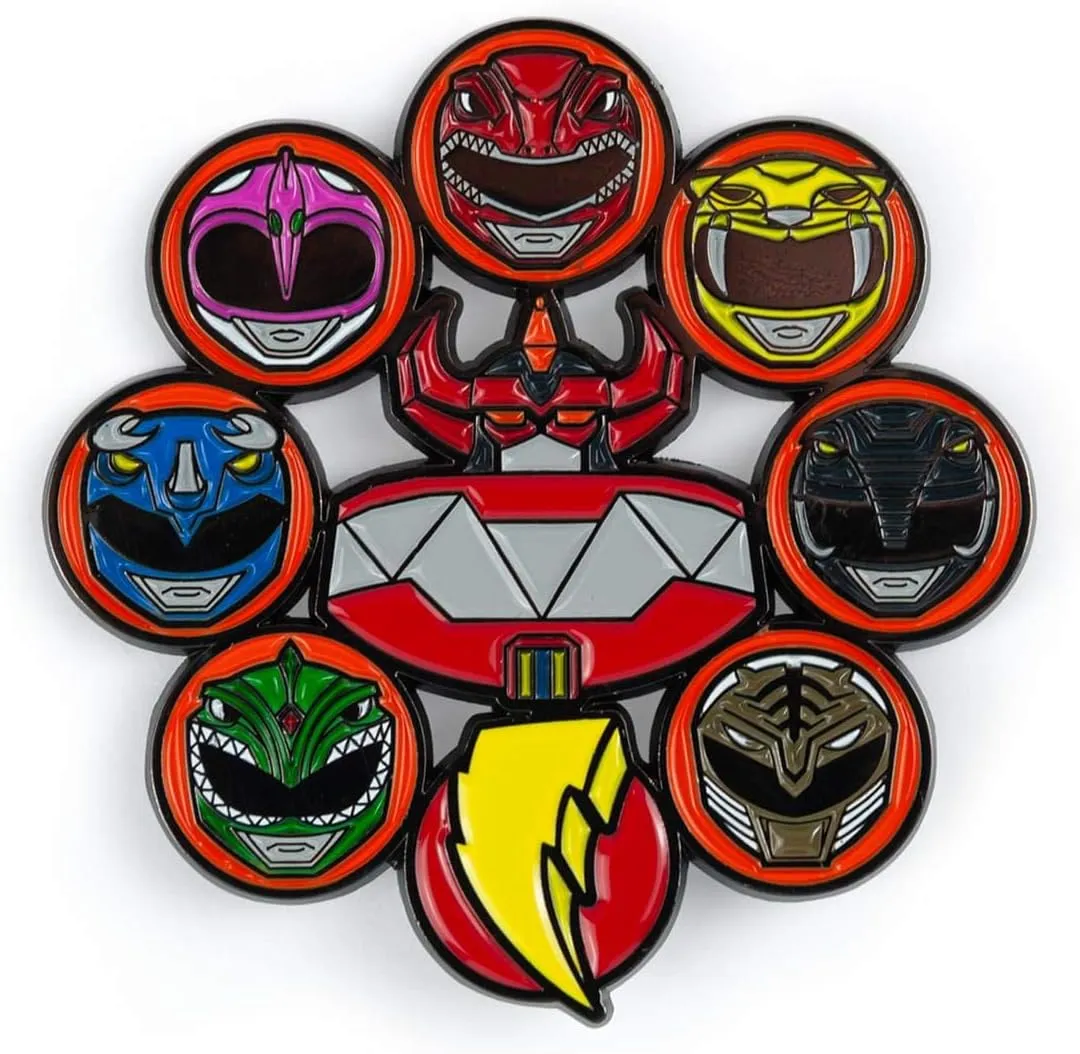 Mighty Morphin Power Rangers 2.5-Inch Deluxe Enamel Pin | SDCC 2020 Exclusive