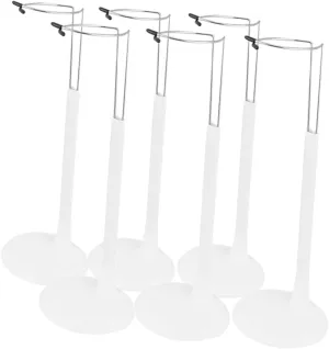 Milisten Doll Support Frame Action Figure Display Stand Puppet Stand Base Doll Display Rack Sturdy Portable Toy Holder