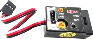 Mini Gyro Module for RC Cars Drift Drive, Automatic Stability Control Gyro | Sensitivity Adjustable, Easy to Operate, R484 Analog SMM System Mini RC Car Gyro Stabilizer 4-6V for WPL D12