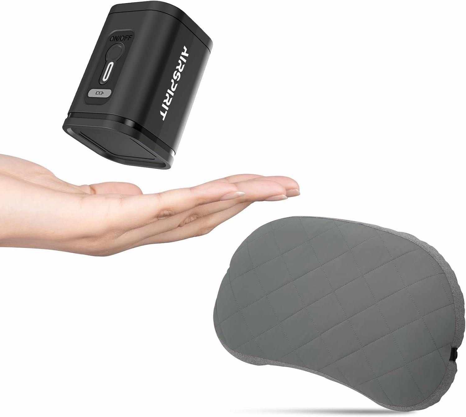 Mini Portable Electric Air Pump for Inflatables and Inflatable Camping Pillow