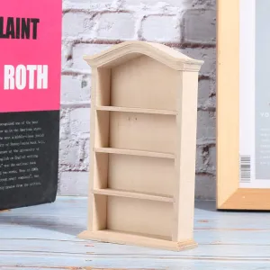 Miniature Dollhouse Bookcase House Furniture Dollhouse Miniature Mini Furniture Model Toy for