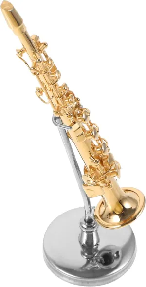 Miniature Saxophone Toy Mini Musical Instrument Sax for Birthday Decorations