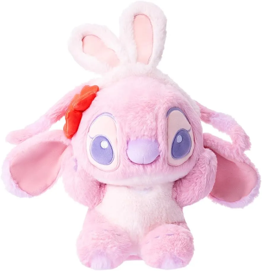 MINISO 11'' Lilo & Stitch Collection Plush Toy (Angel) Stuffed Animals, Mini Stuffed Animal Enthusiasts
