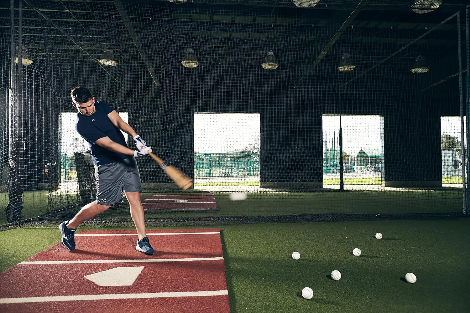 Mizuno Youth Comp Diamond Short Sleeve Crew