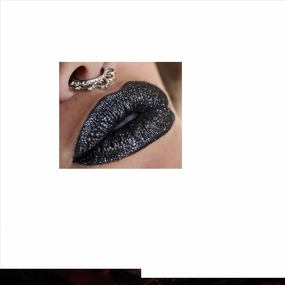 MLSMILE7-color Lipstick Matte Non-Stick Cup Burst Diamond Lip Gloss Halloween Dark Vampire Stage Makeup (06)