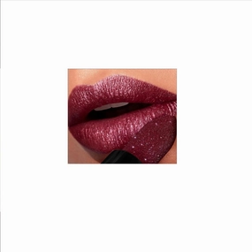 MLSMILE7-color Lipstick Matte Non-Stick Cup Burst Diamond Lip Gloss Halloween Dark Vampire Stage Makeup (07)