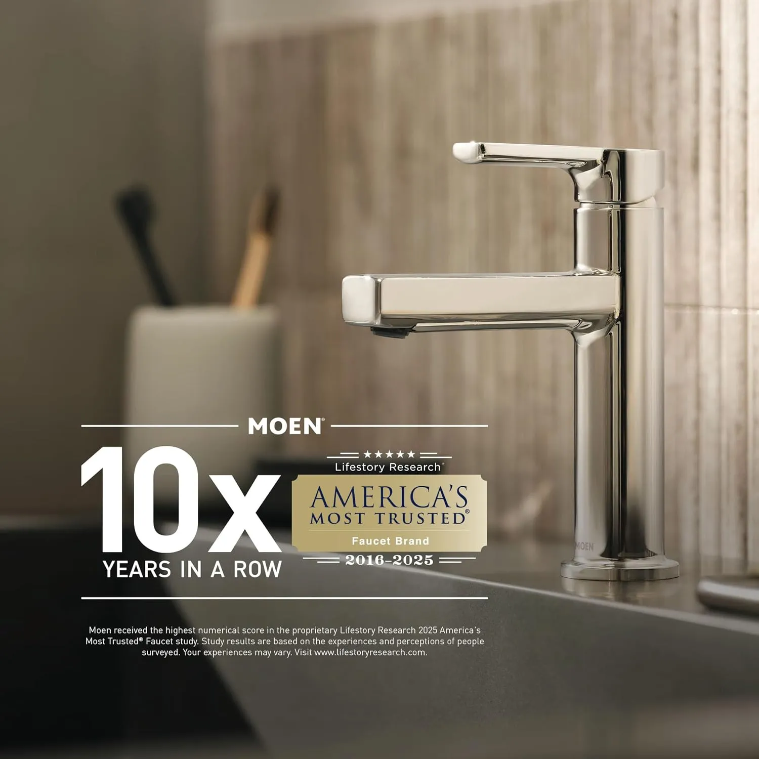 Moen Riley Chrome One-Handle Pulldown Kitchen Faucet Featuring Power Boost for a Faster Clean and Reflex Docking System for the Spray Head, Modern Kitchen Sink Faucet, 7402C