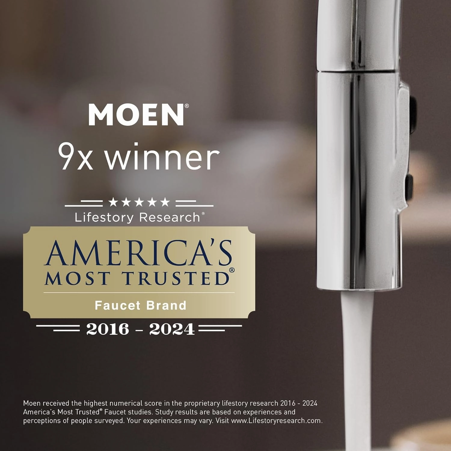Moen YB5163NL Voss 3-Light Dual-Mount Bath Bathroom Vanity Fixture with Frosted Glass, Polished Nickel