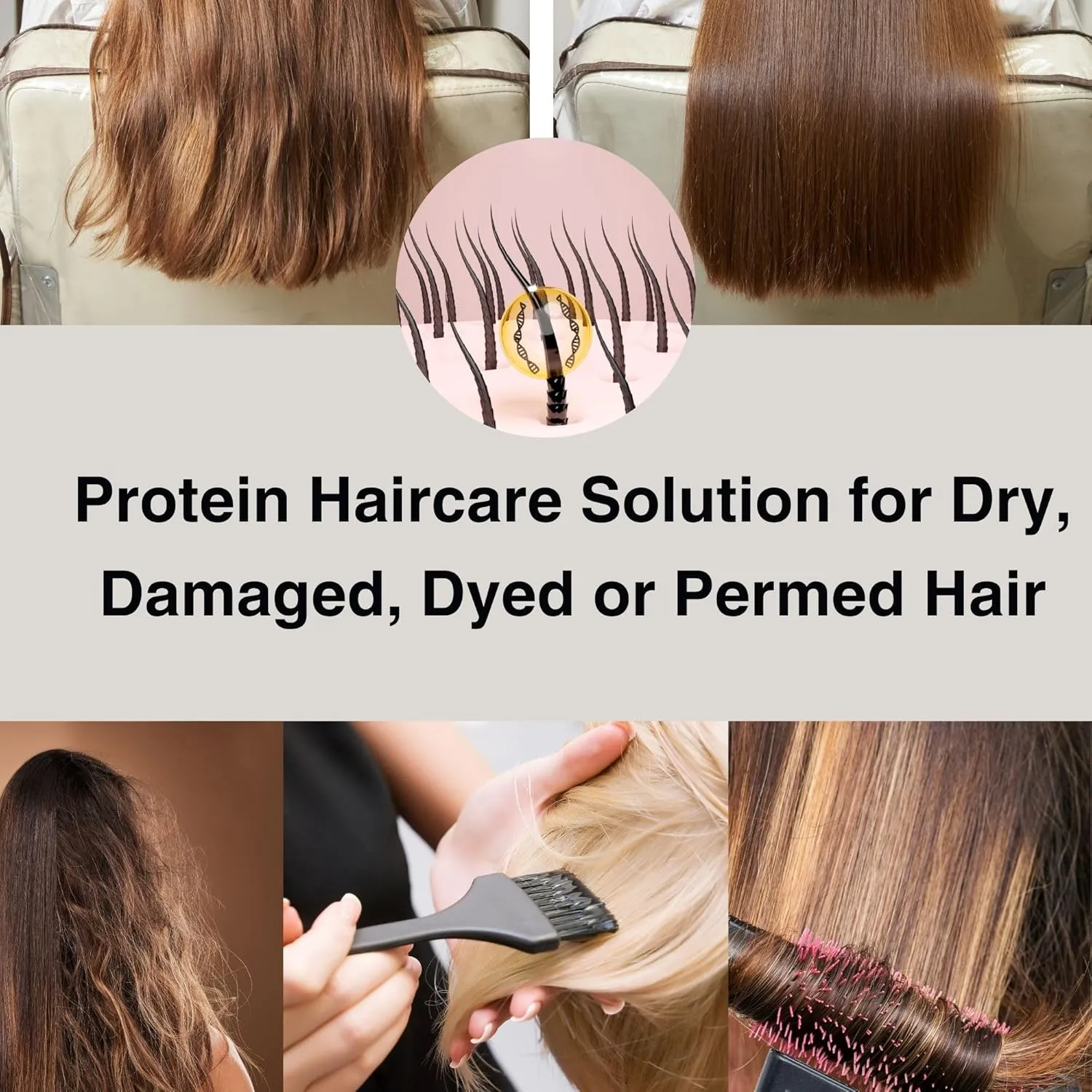 Moist Diane Keratin Hair Treatment for Damaged & Color Treated Hair Women & Men, Organic Hair Conditioner by Argan Oil & Mango Oil from Japan, Silicone & Sulfate Free 15.2 Fl Oz EXTRA DAMAGE REPAIR