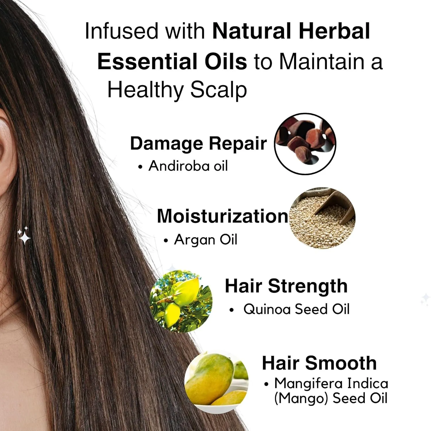 Moist Diane Keratin Hair Treatment for Damaged & Color Treated Hair Women & Men, Organic Hair Conditioner by Argan Oil & Mango Oil from Japan, Silicone & Sulfate Free 15.2 Fl Oz EXTRA DAMAGE REPAIR