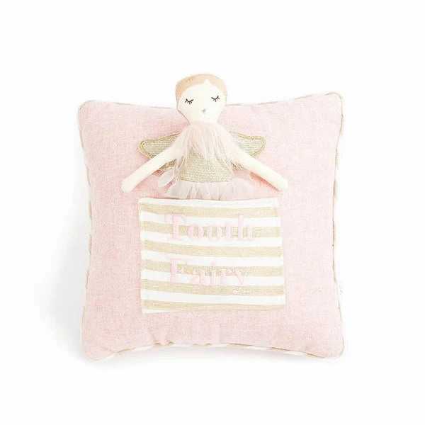 Mon Ami Tooth Fairy Doll & Pillow Set - Pink