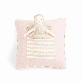 Mon Ami Tooth Fairy Doll & Pillow Set - Pink