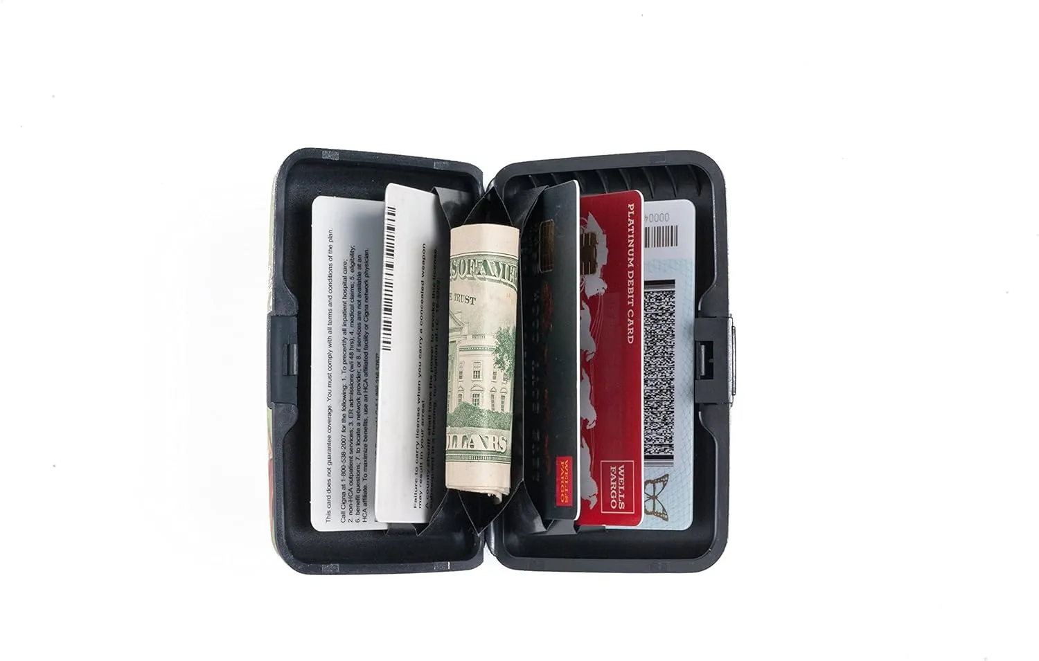 Monarque RFID Secure Armored Wallet, Laurel Burch Collection (Fantasticats)