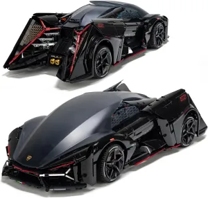 MOQIDI Lamb FANTAZMA Super Technic Car Model Building Kit, Remote/APP Control 1:8 Scale Speed Champions Technic Sets,Display Model Set for Adult Gift Giving,Car Building Toy for Adults
