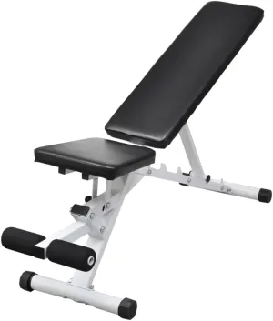 Multi-Purpose Fitness Workout Utility Bench, Health & Fitness Weight Bench for Heavy Duty Workouts, Exercise, Strength Training, Lifting and Home Gyms (Style K)
