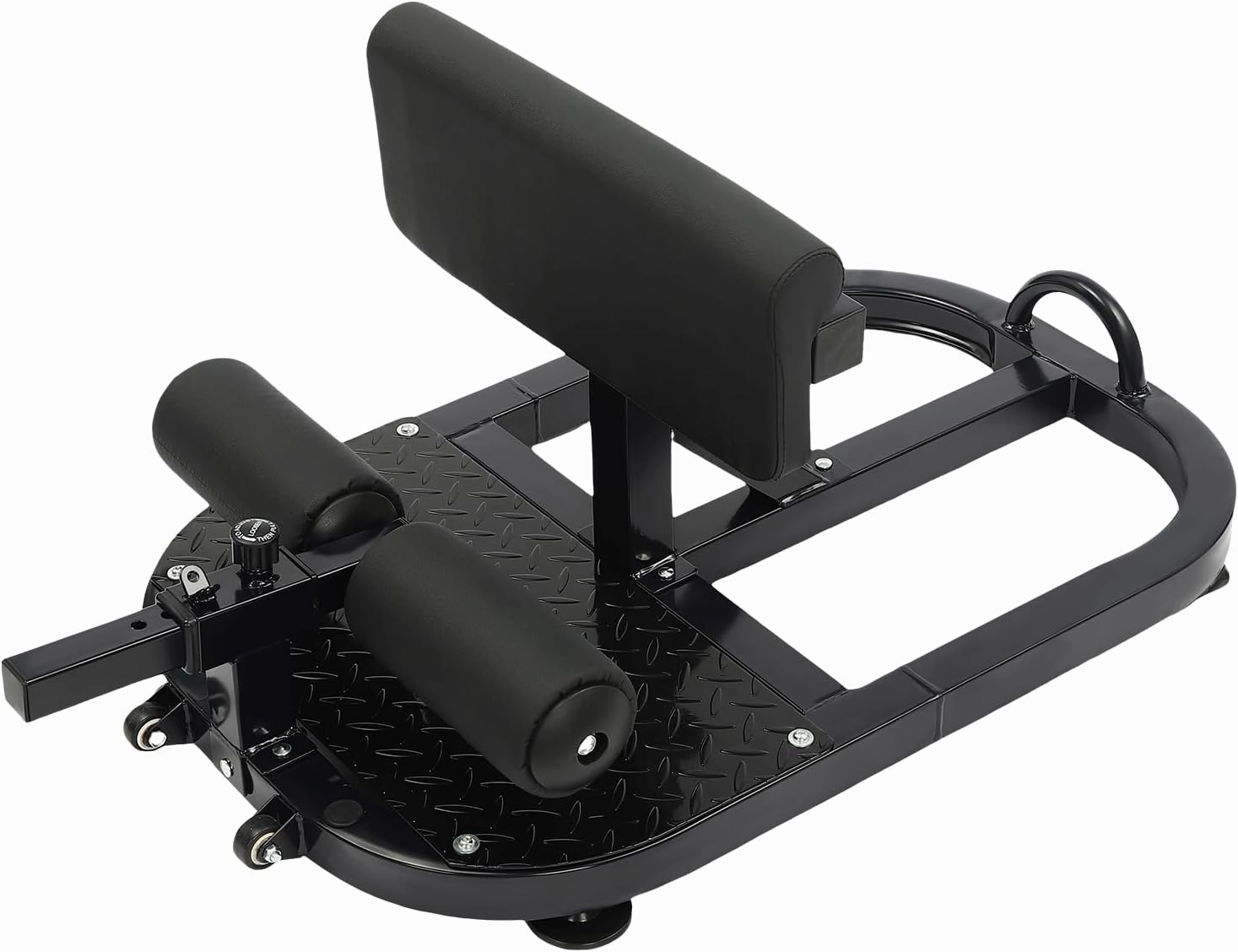 Multi-Function Deep Squat Bench, Adjustable Depth Home Gym Workout Station Leg Exercise Machine, 8 in 1 Multifunctional Fitness Equipment for Push-up, Sit-up, Side Extensions