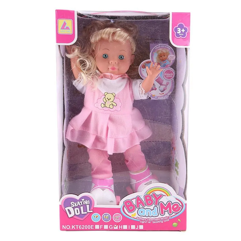 Musical Skating Doll
