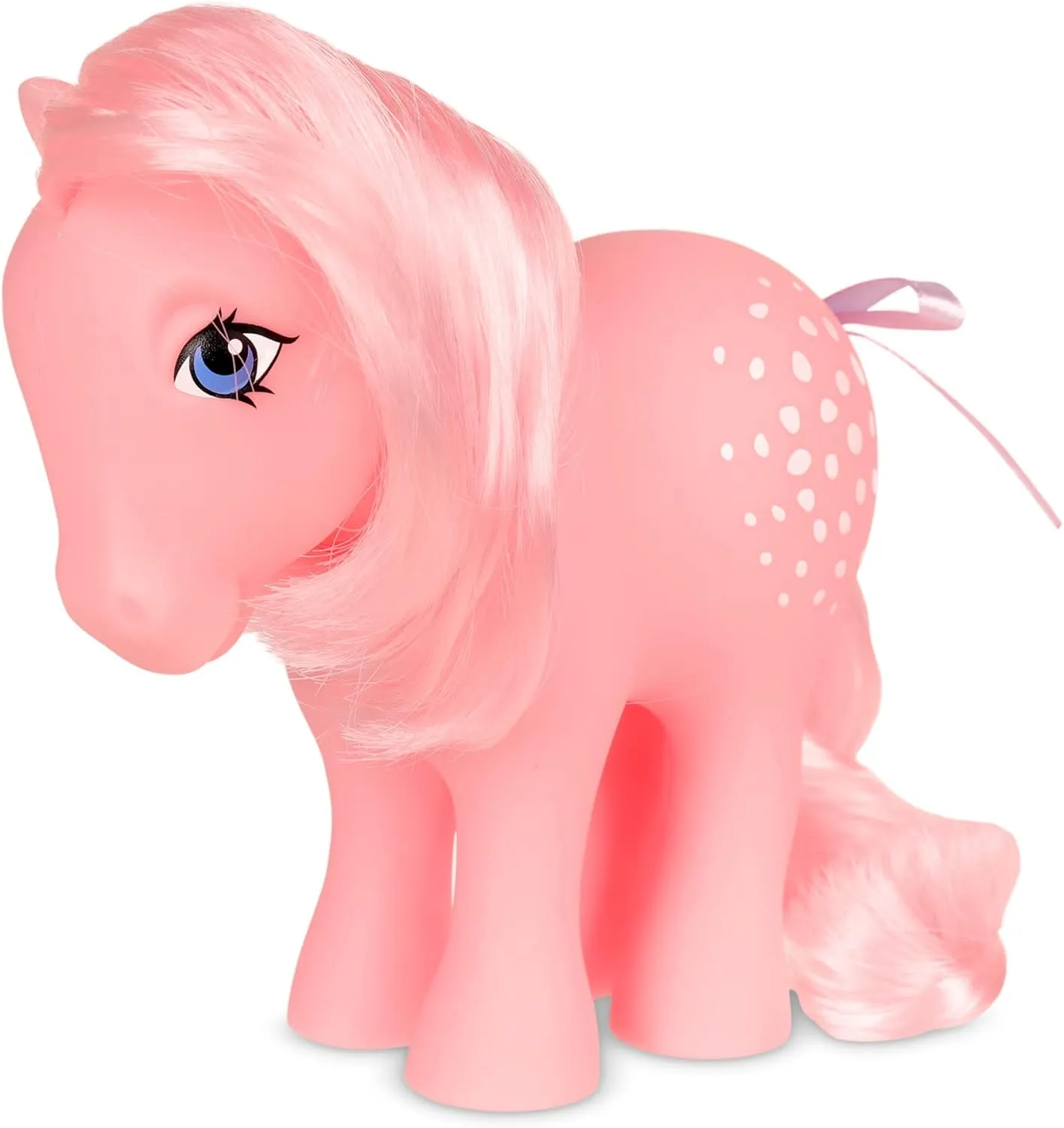 My Little Pony, 40th Anniversary 4-Inch Cotton Candy, Original 1983 Collection, Long, Brushable Mane and Tail, Action Figure, Great for Kids, Toddlers, Girls, Ages 4 