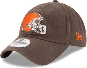 New Era NFL Core Classic 9TWENTY Adjustable Hat Cap One Size Fits All (Cleveland Browns, Cleveland Browns Brown)