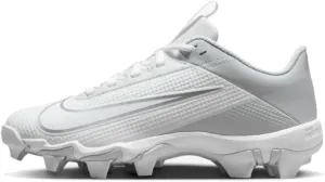 Nike Boy's Vapor Edge Shark 2 Football Cleats White | Gray Size 5 Medium