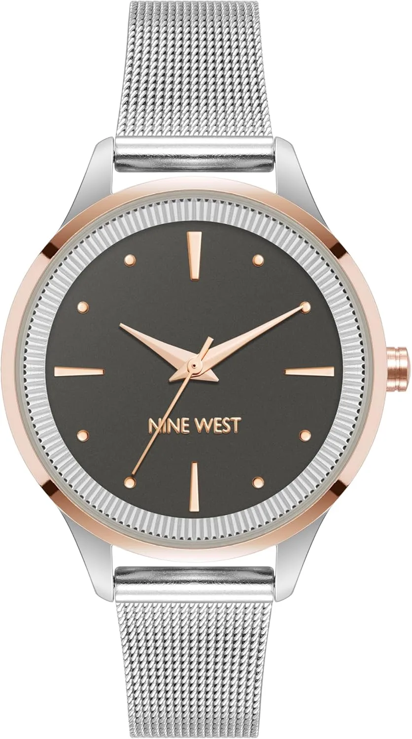 Nine West Women's Mesh Bracelet Watch