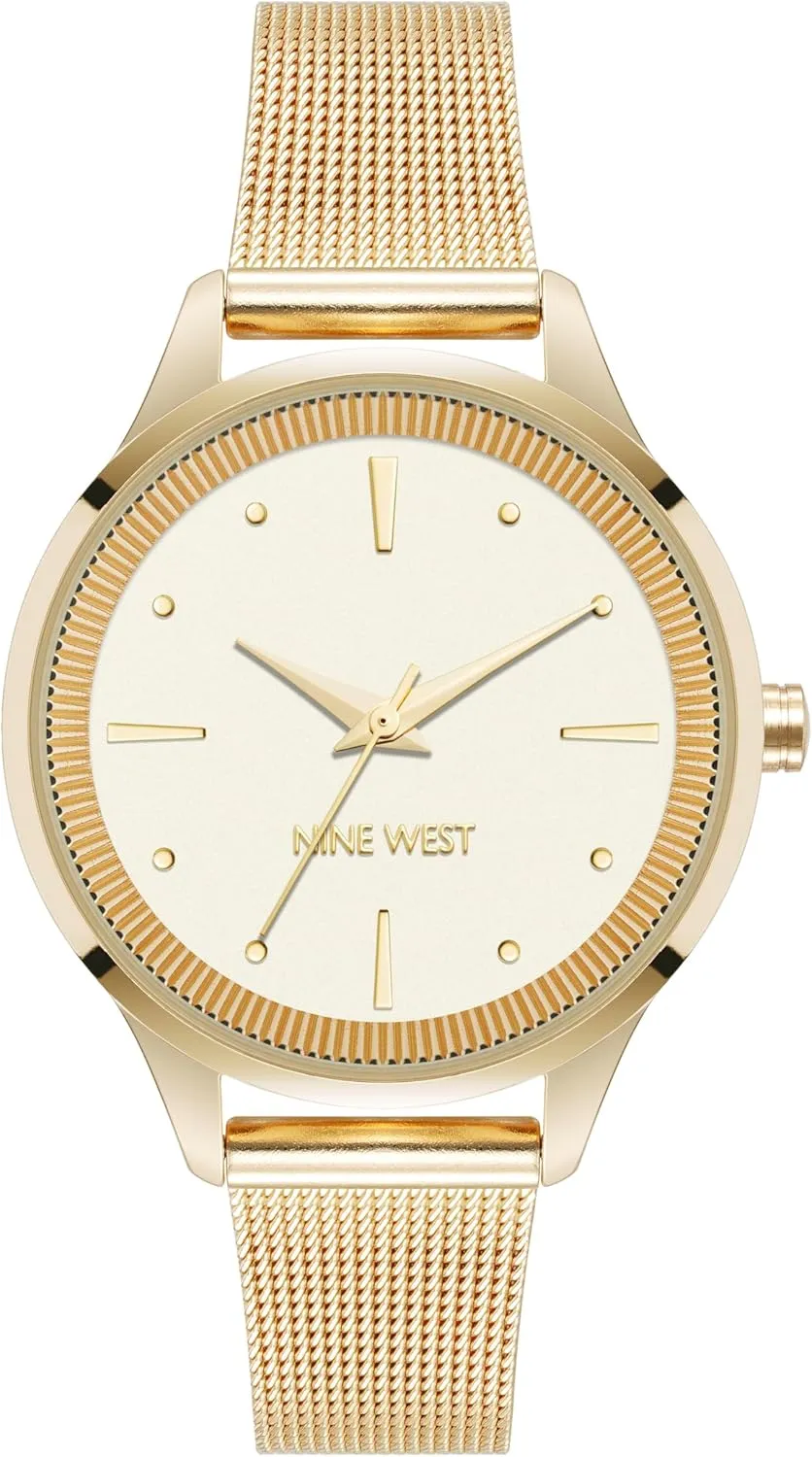 Nine West Women's Mesh Bracelet Watch