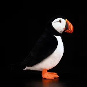 Nohito 10.6'' Lifelike Puffin Bird Stuffed Animal Realistic Puffin Bird Plush Toy Cuddly Bird Plushie Doll