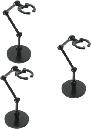 NOLITOY 3sets Figure Holders Stand Action Figures Base Model Display Stands Easy Assembly Decor 4pcs*3