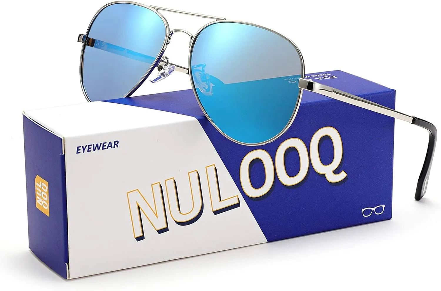 NULOOQ Extra Small Aviator Polarized Sunglasses for Small Face Women Men Juniors and Kids 52mm & 58mm