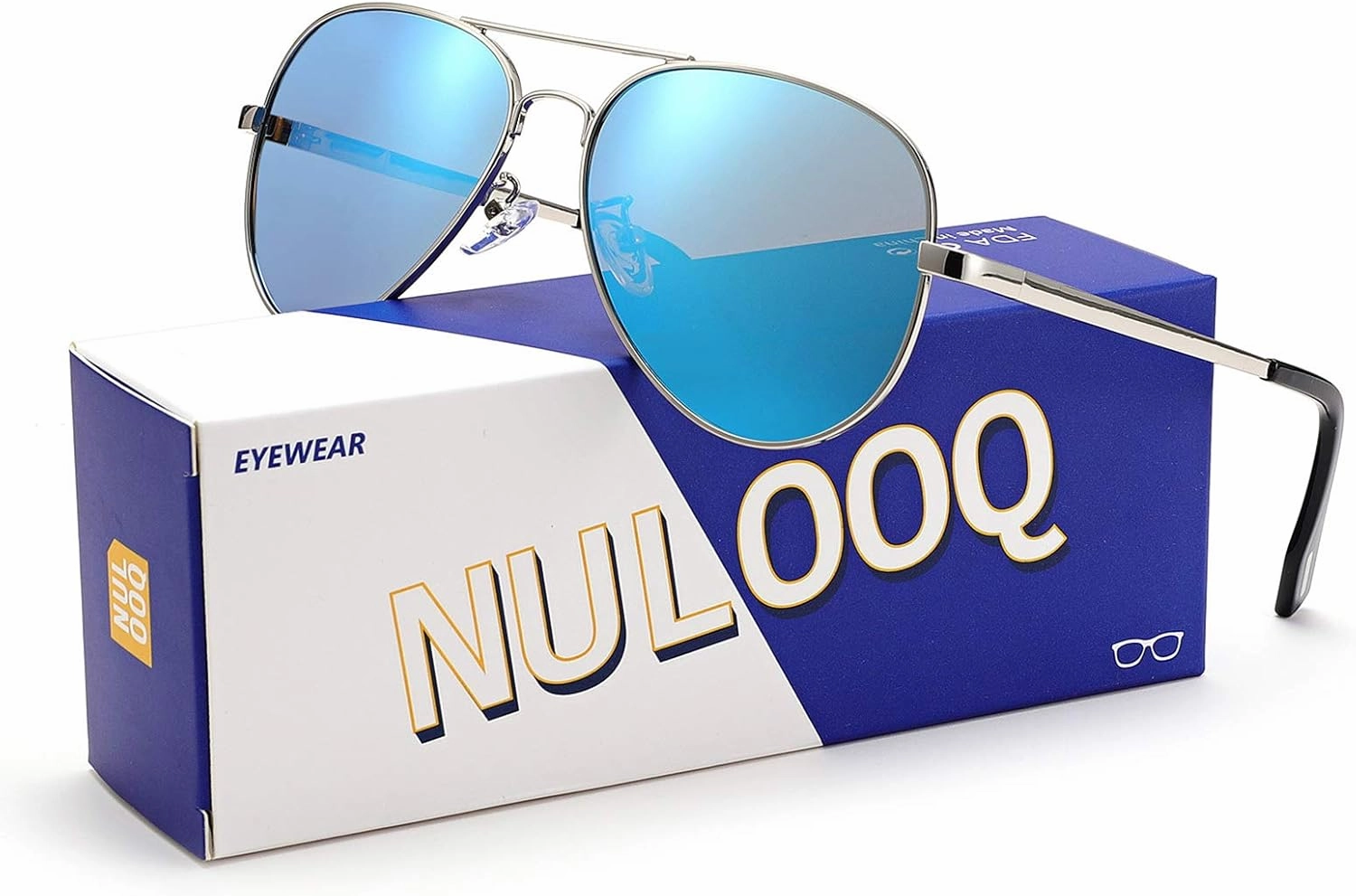 NULOOQ Extra Small Aviator Polarized Sunglasses for Small Face Women Men Juniors and Kids 52mm & 58mm