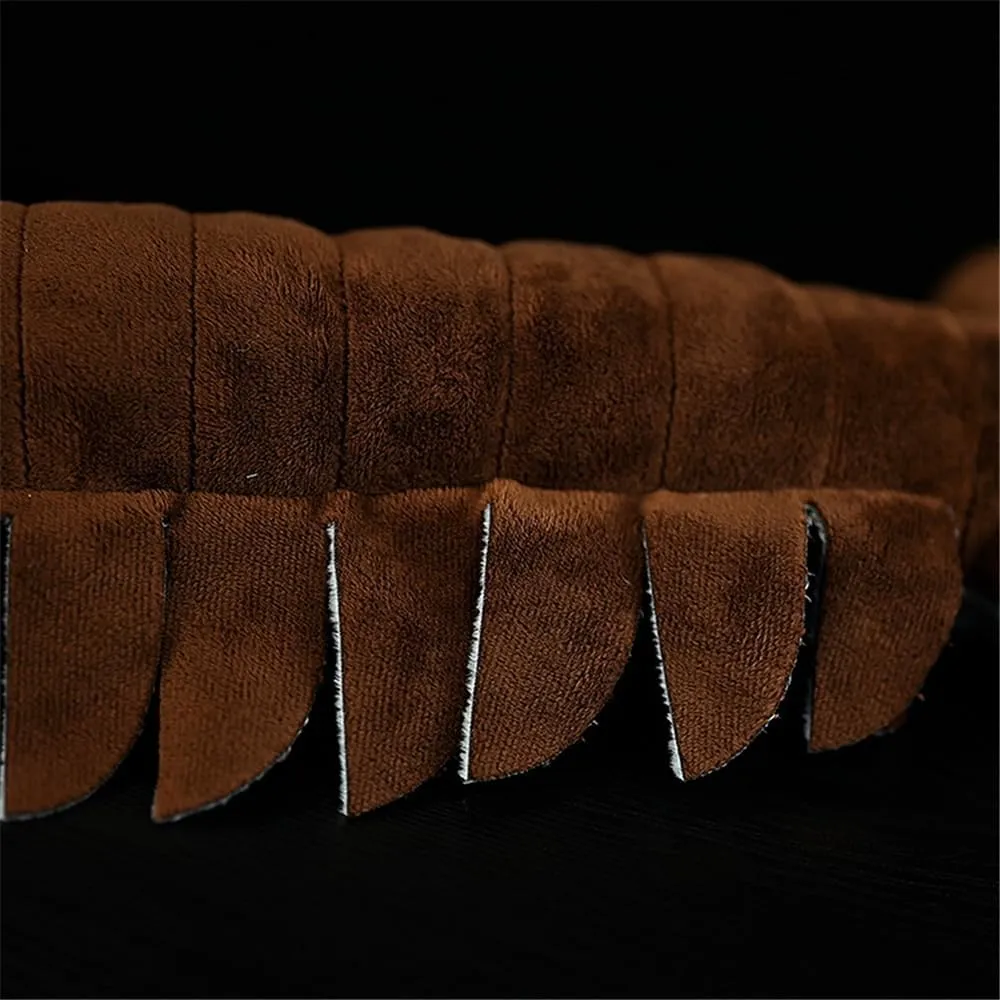 Omnidens Amplus Realistic Cambrian Ocean Creature Plush Toy, Lifelike Prehistoric Sea Animal Stuffed Animal for Science Enthusiasts Paleontology Collection