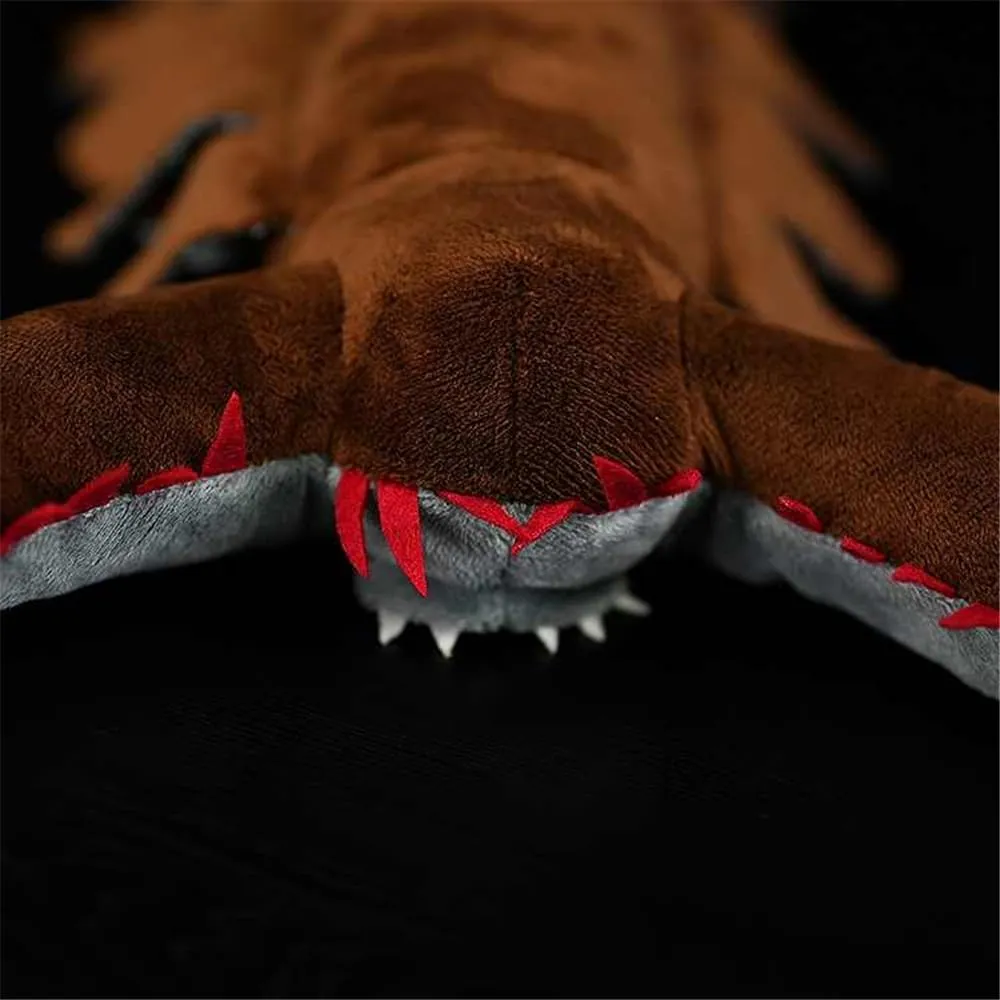 Omnidens Amplus Realistic Cambrian Ocean Creature Plush Toy, Lifelike Prehistoric Sea Animal Stuffed Animal for Science Enthusiasts Paleontology Collection
