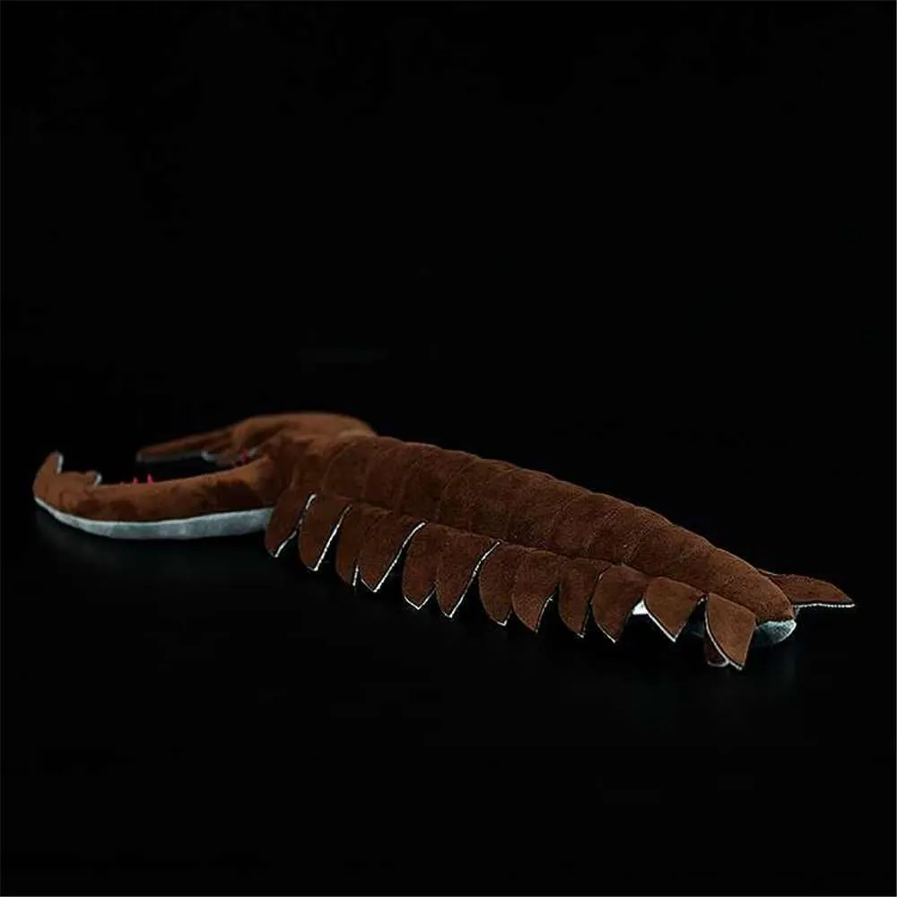 Omnidens Amplus Realistic Cambrian Ocean Creature Plush Toy, Lifelike Prehistoric Sea Animal Stuffed Animal for Science Enthusiasts Paleontology Collection