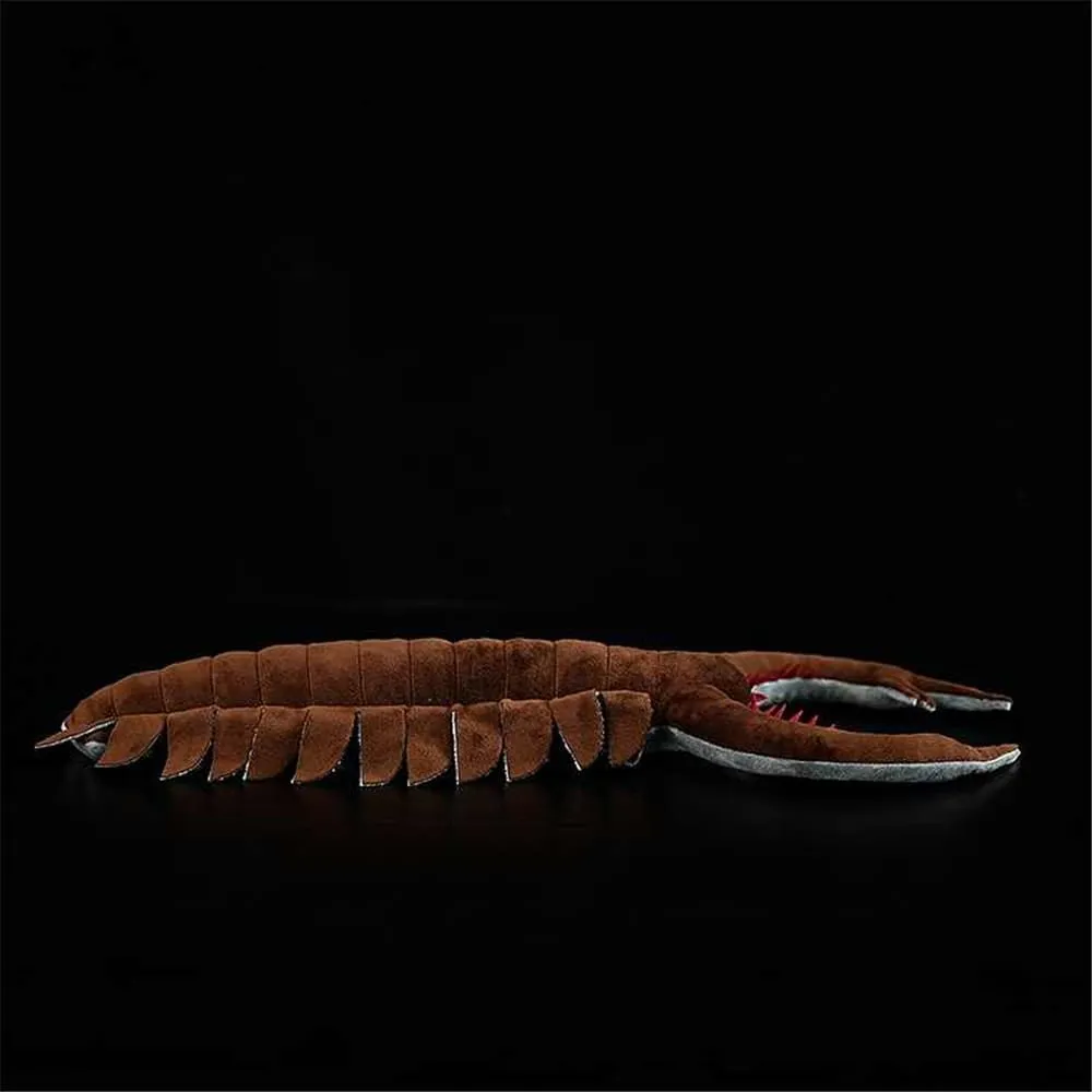Omnidens Amplus Realistic Cambrian Ocean Creature Plush Toy, Lifelike Prehistoric Sea Animal Stuffed Animal for Science Enthusiasts Paleontology Collection