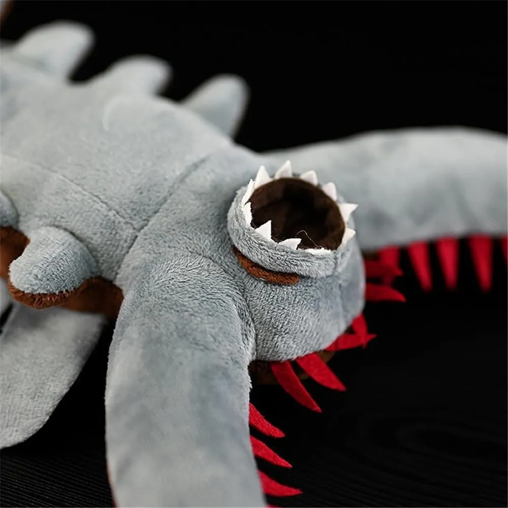 Omnidens Amplus Realistic Cambrian Ocean Creature Plush Toy, Lifelike Prehistoric Sea Animal Stuffed Animal for Science Enthusiasts Paleontology Collection